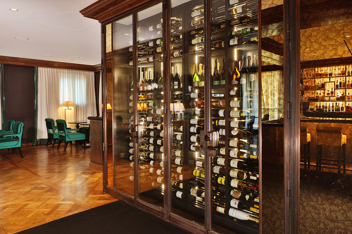 The Bronze Wine Cellar at the Cut DC, Wolf Gang Puck Restaurant is a showpiece! Renaissance